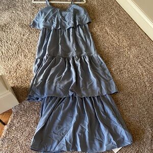 Cupshe Blue Maxi Dress